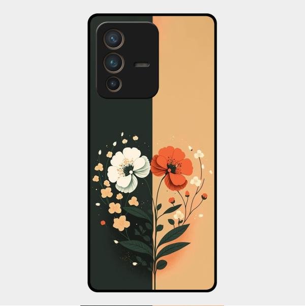 Dual Essence Glass Case Cover For Vivo V23 Pro 5G