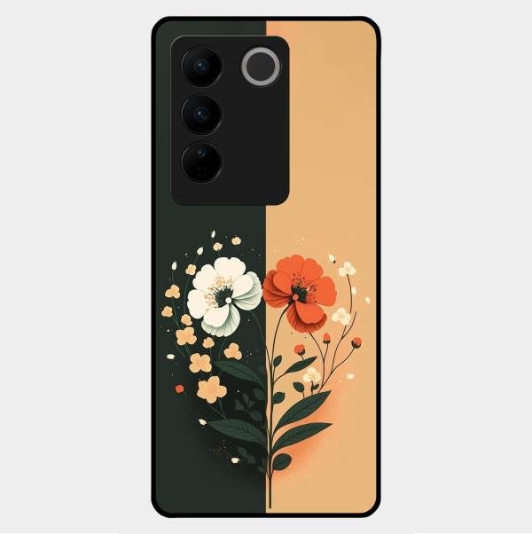 Dual Essence Glass Case Cover For Vivo V27 5G