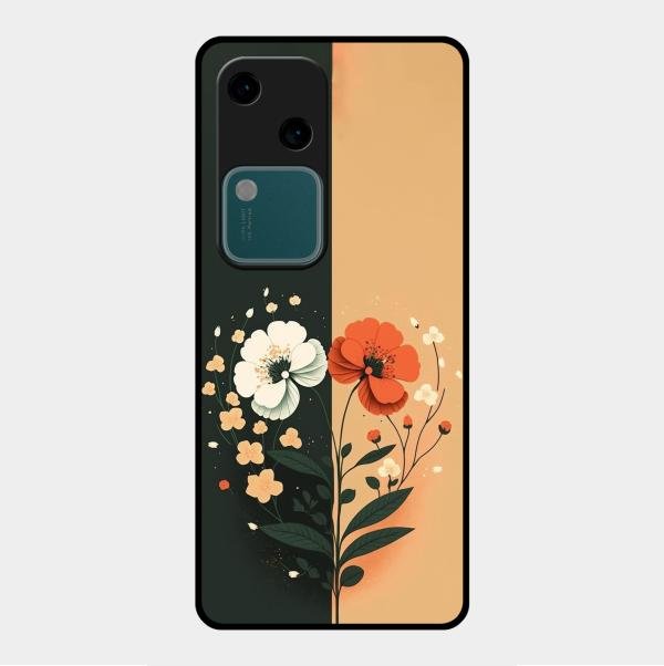 Dual Essence Glass Case Cover For Vivo V30 5G