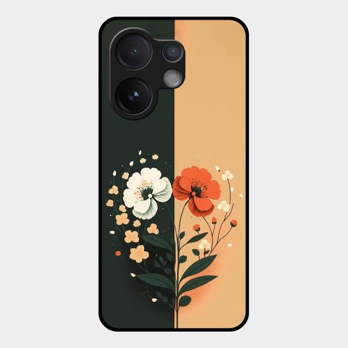 Dual Essence Glass Case Cover For Vivo V60 5G