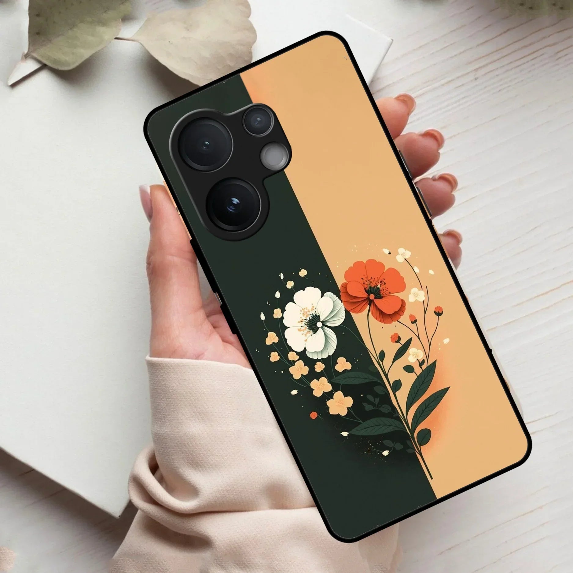 Dual Essence Glass Case Cover For Vivo - ShopOnCliQ