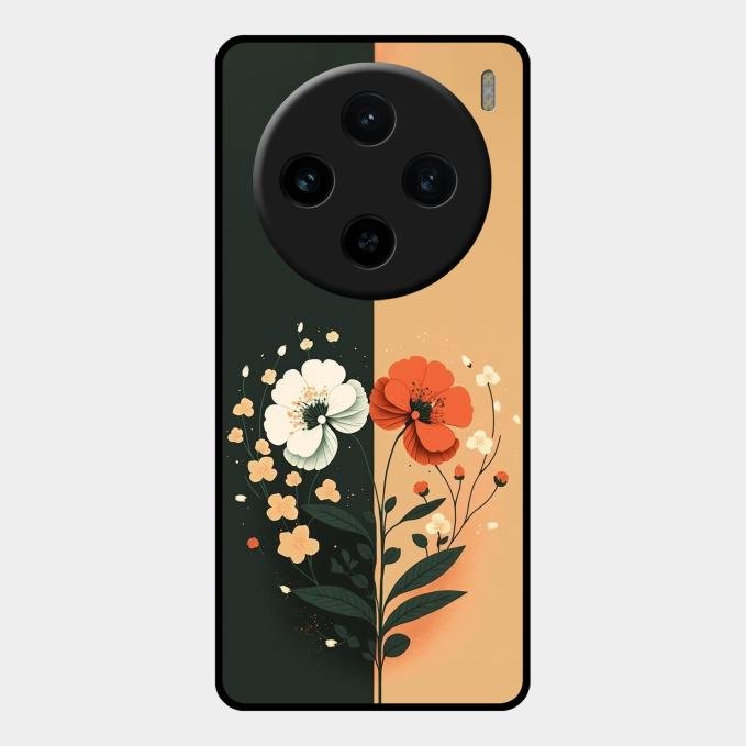 Dual Essence Glass Case Cover For Vivo X100 5G