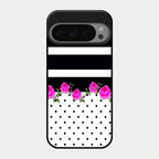 Elegant Rose Parad Glass Case Cover For Google Pixel 9 Pro 5G