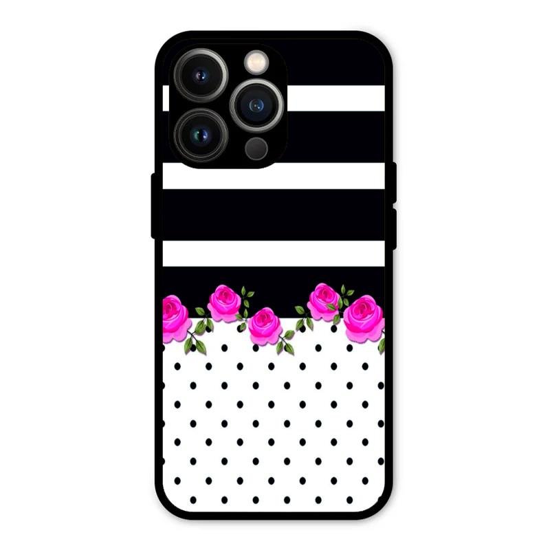 Elegant Rose Parad Glass Case Cover For iPhone 13 Pro Max