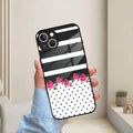 Elegant Rose Parad Glass Case Cover For iPhone - ShopOnCliQ