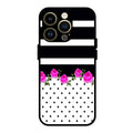 Elegant Rose Parad Glass Case Cover For iPhone 14 Pro Max