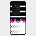 Elegant Rose Parad Glass Case Cover For Iqoo 11 5G