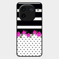 Elegant Rose Parad Glass Case Cover For Iqoo 12 5G