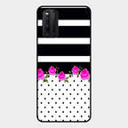 Elegant Rose Parad Glass Case Cover For Iqoo 3 5G