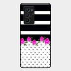 Elegant Rose Parad Glass Case Cover For Iqoo 9 Se 5G