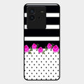 Elegant Rose Parad Glass Case Cover For Iqoo Neo 6 5G