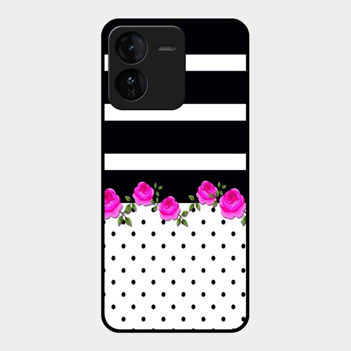 Elegant Rose Parad Glass Case Cover For Iqoo Z9 5G