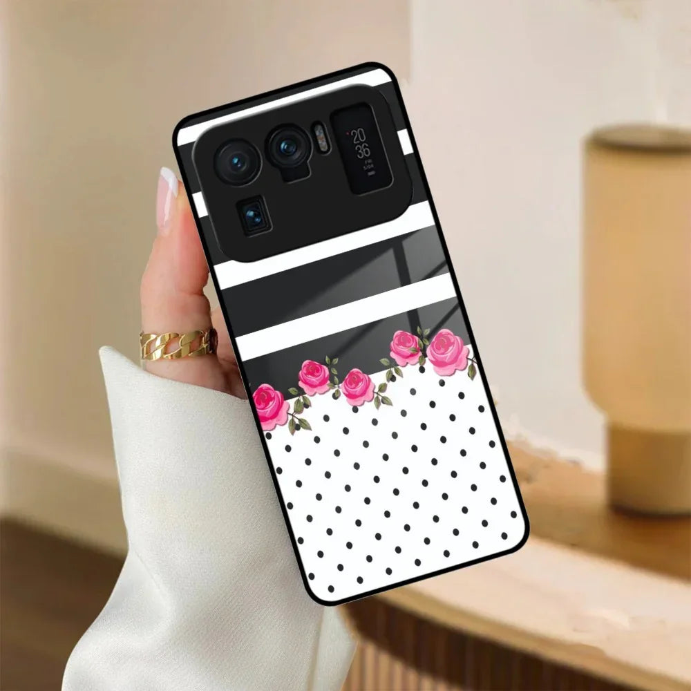 Elegant Rose Parad Glass Case Cover For Redmi/Xiaomi - ShopOnCliQ