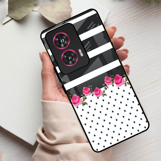 Elegant Rose Parad Glass Case Cover For Redmi 9A / Redmi 9i / Redmi 9A Sport - ShopOnCliQ
