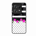 Elegant Rose Parad Glass Case Cover For Motorola Edge 50 Pro