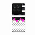 Elegant Rose Parad Glass Case Cover For Motorola Edge 60 Pro 5G