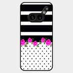 Elegant Rose Parad Glass Case Cover For Nothing Phone 2A Plus