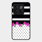 Elegant Rose Parad Glass Case Cover For Oneplus 10T 5G
