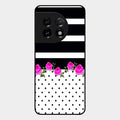 Elegant Rose Parad Glass Case Cover For Oneplus 11 5G