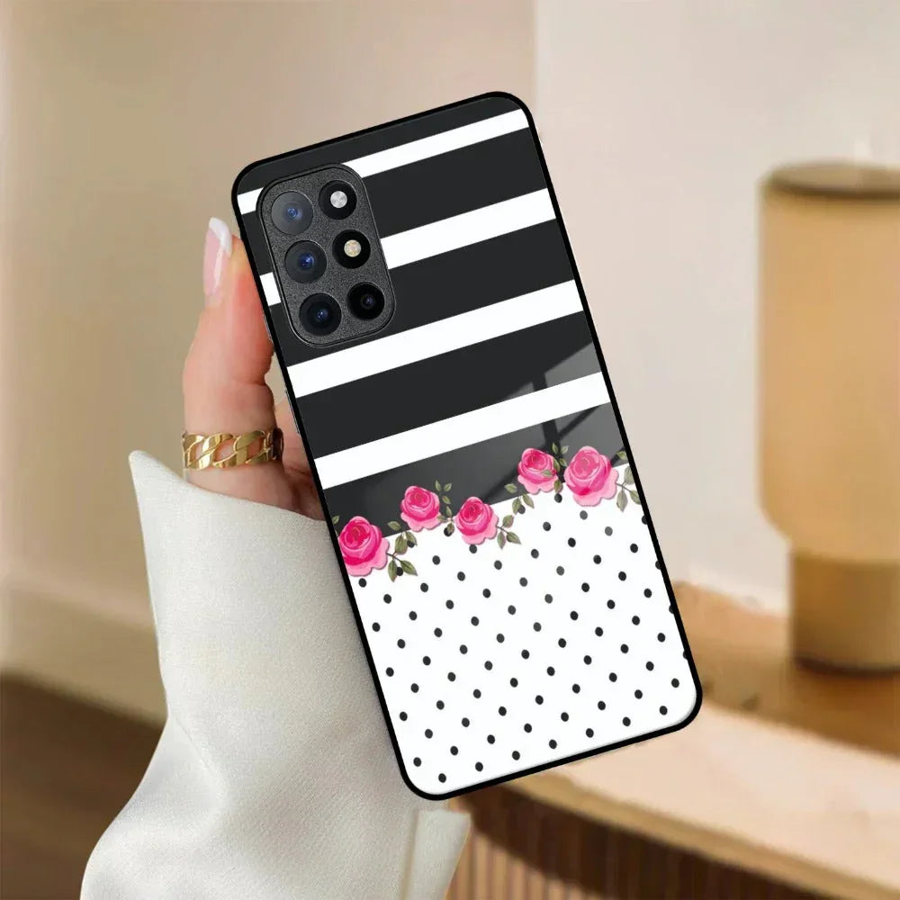 Elegant Rose Parad Glass Case Cover For Oneplus - ShopOnCliQ