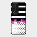 Elegant Rose Parad Glass Case Cover For Oppo A3 Pro 5G