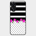 Elegant Rose Parad Glass Case Cover For Oppo A78 5G