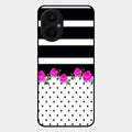 Elegant Rose Parad Glass Case Cover For Oppo F21S Pro 5G