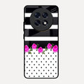 Elegant Rose Parad Glass Case Cover For Oppo F31 Pro Plus 5G
