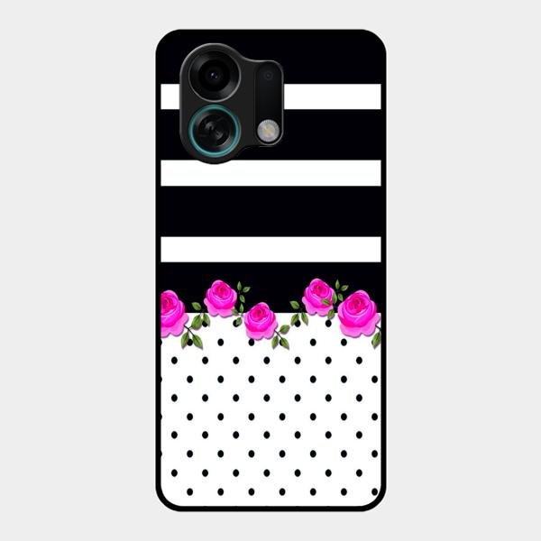 Elegant Rose Parad Glass Case Cover For Oppo K13 Turbo 5G