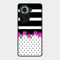 Elegant Rose Parad Glass Case Cover For Oppo Reno 11 5G
