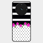 Elegant Rose Parad Glass Case Cover For Realme 11 Pro Plus 5G