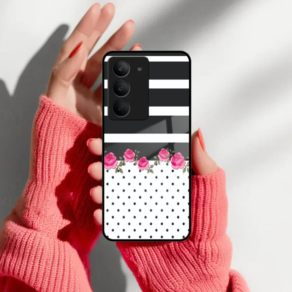 Elegant Rose Parad Glass Case Cover For Realme/Narzo - ShopOnCliQ