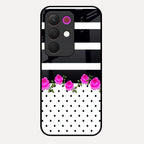 Elegant Rose Parad Glass Case Cover For Realme 15X 5G