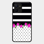 Elegant Rose Parad Glass Case Cover For Realme 9I 5G