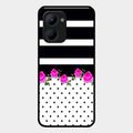 Elegant Rose Parad Glass Case Cover For Realme C33 2023