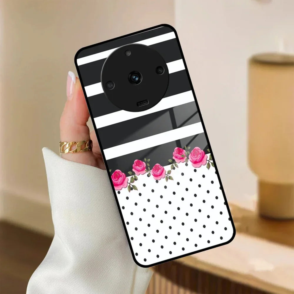 Elegant Rose Parad Glass Case Cover For Realme/Narzo - ShopOnCliQ