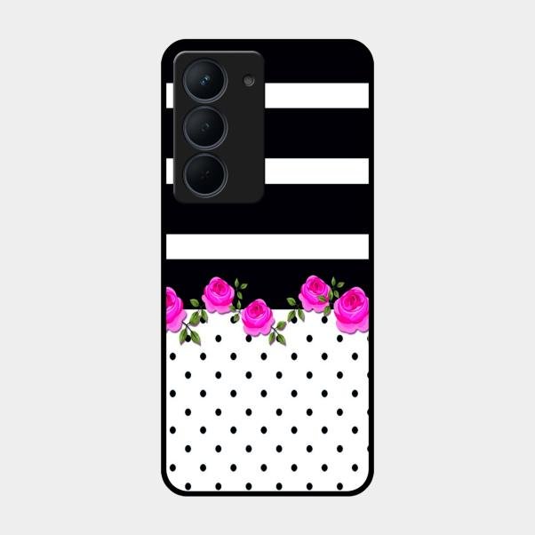 Elegant Rose Parad Glass Case Cover For Realme Narzo 80X 5G