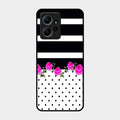 Elegant Rose Parad Glass Case Cover For Redmi Note 12 4G