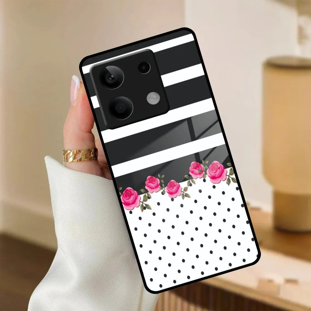 Elegant Rose Parad Glass Case Cover For Poco - ShopOnCliQ