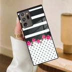 Elegant Rose Parad Glass Case Cover For Samsung - ShopOnCliQ