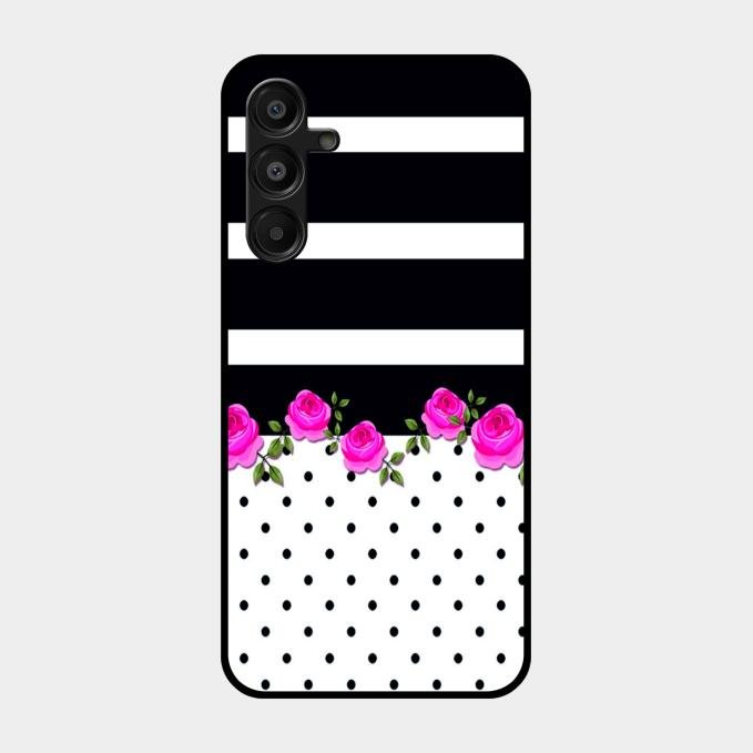 Elegant Rose Parad Glass Case Cover For Samsung Galaxy A16 5G