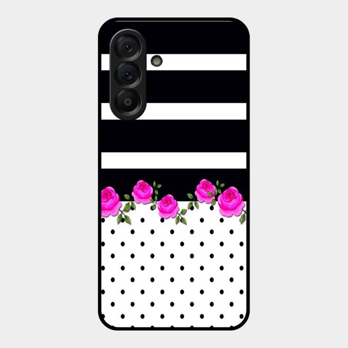 Elegant Rose Parad Glass Case Cover For Samsung Galaxy A17 5G
