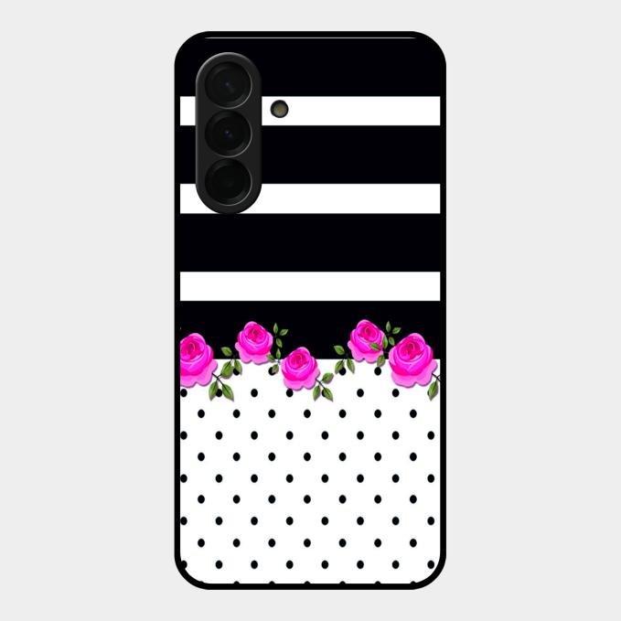 Elegant Rose Parad Glass Case Cover For Samsung Galaxy A26 5G
