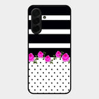 Elegant Rose Parad Glass Case Cover For Samsung Galaxy A36 5G
