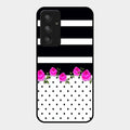 Elegant Rose Parad Glass Case Cover For Samsung Galaxy A54 5G