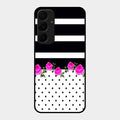 Elegant Rose Parad Glass Case Cover For Samsung Galaxy A55 5G