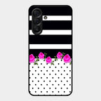 Elegant Rose Parad Glass Case Cover For Samsung Galaxy A56 5G