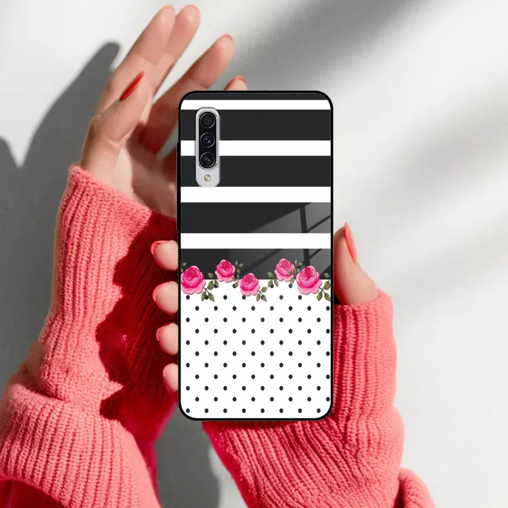 Elegant Rose Parad Glass Case Cover For Samsung - ShopOnCliQ
