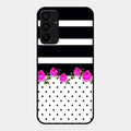Elegant Rose Parad Glass Case Cover For Samsung Galaxy F15 5G