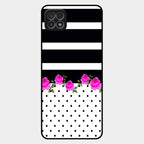 Elegant Rose Parad Glass Case Cover For Samsung Galaxy F42 5G